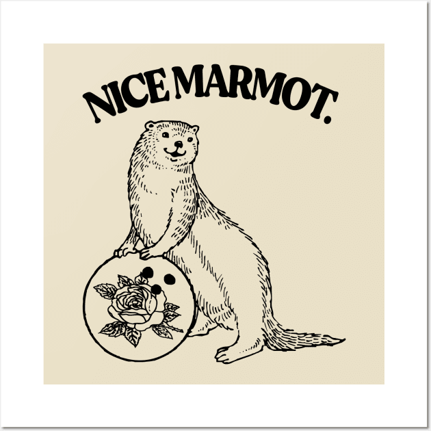 Nice Marmot Wall Art by Friend Gate